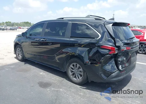 2022 Toyota Sienna Xle из США, поврежденный, VIN 5TDYRKEC7NS092204